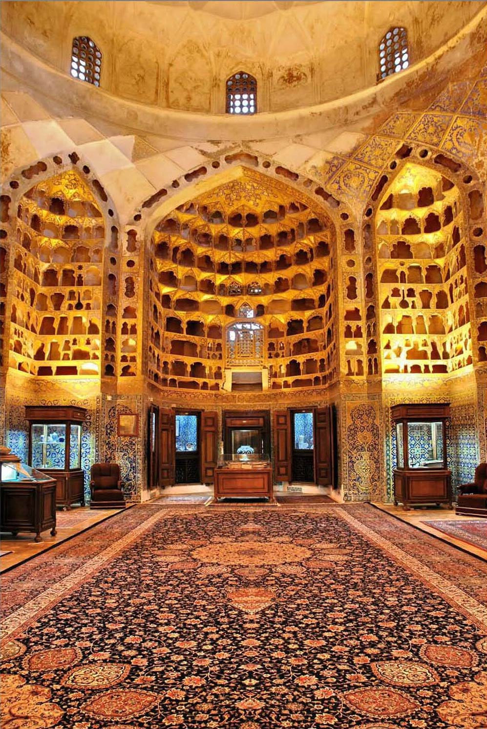 The Khanegah hall of the Shaykh Safi al-Din Shrine