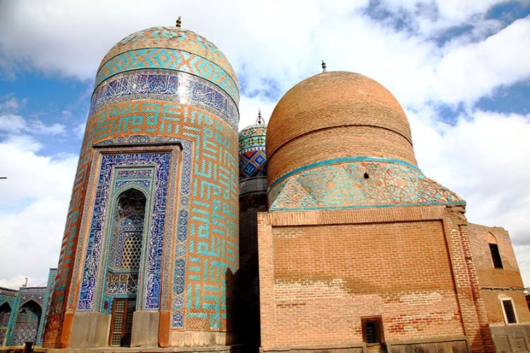 Exterior dome of the Shaykh Safi al-Din Shrine, Ardabil